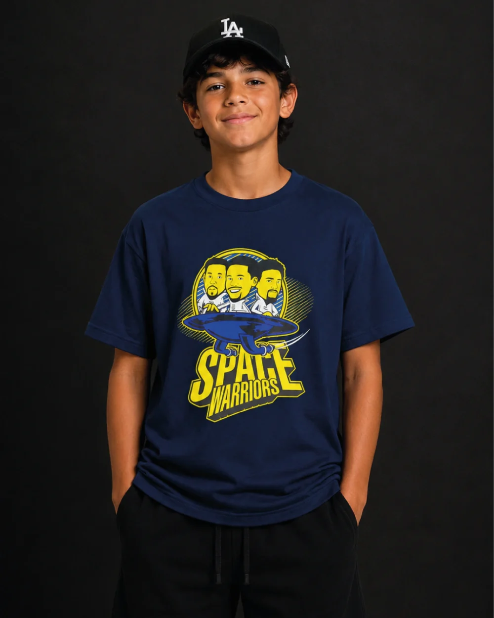 REMERA SPACE WARRIOR (niño)