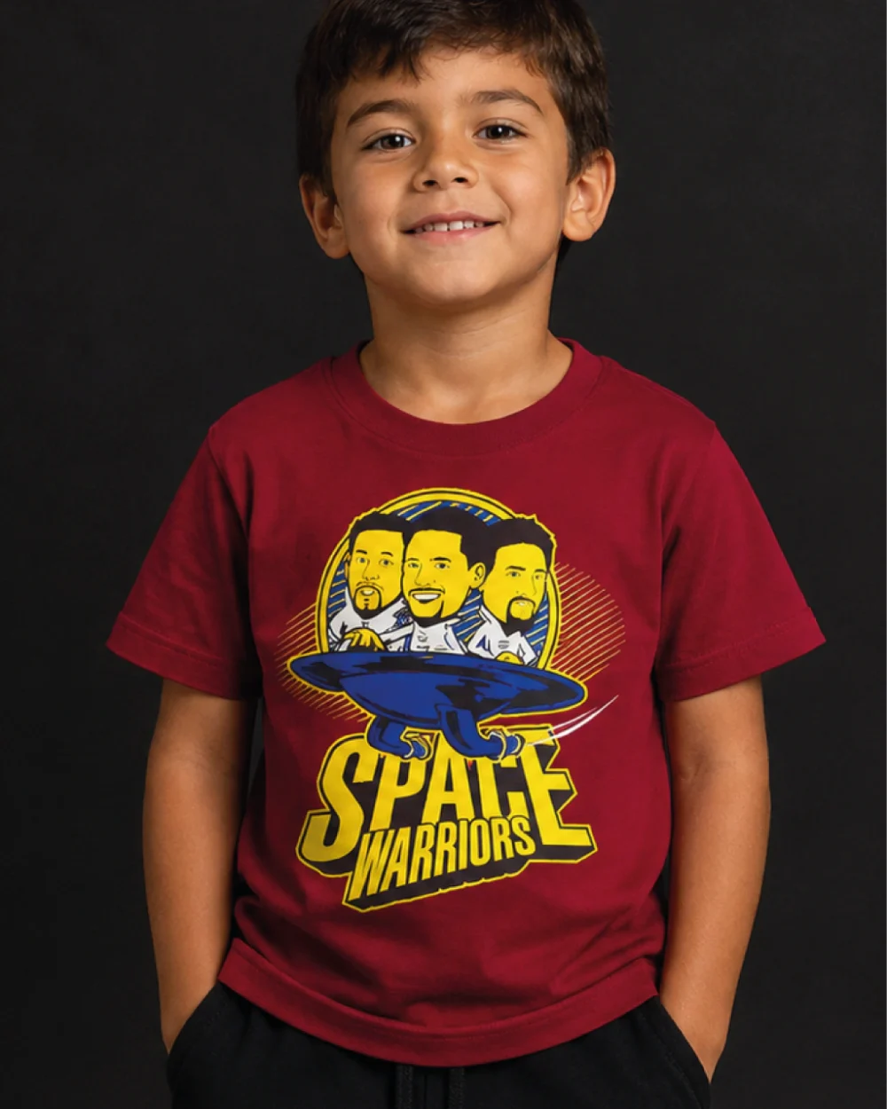 REMERA SPACE WARRIOR II (niño)