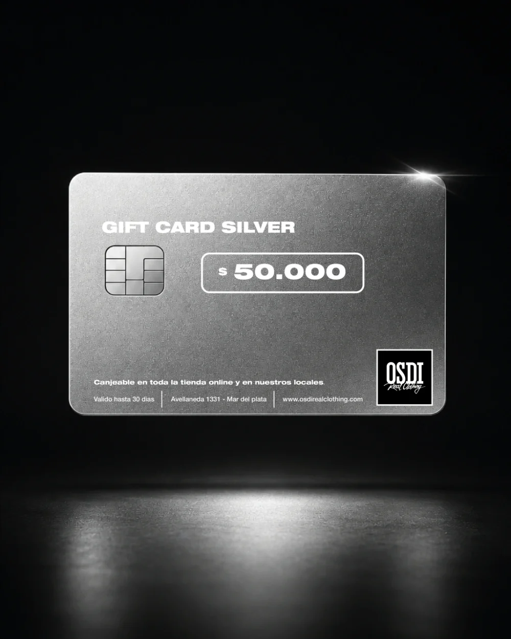 GIFT CARD PLATINUM