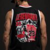 Musculosa Legendary OSDI espalda con estampa tributo 23