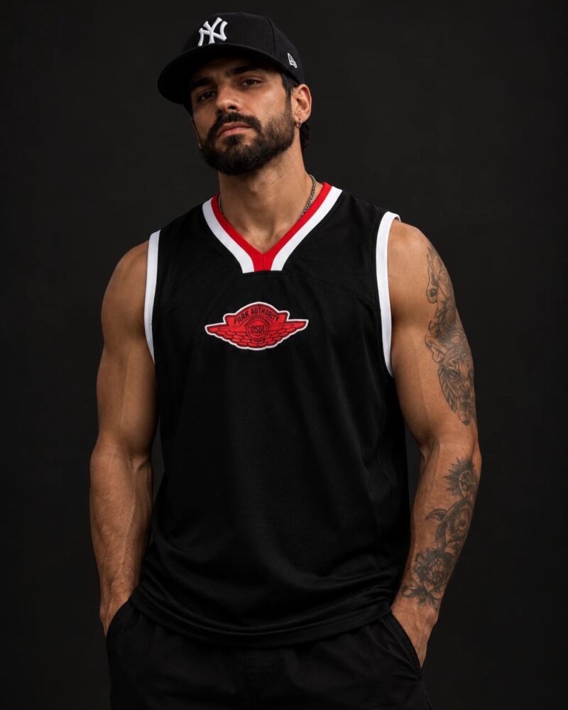 Musculosa Legendary OSDI frente con escudo Park Authority